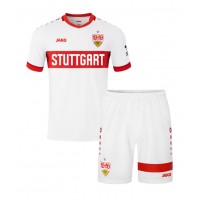 Echipament fotbal Stuttgart Tricou Acasa 2024-25 pentru copii maneca scurta (+ Pantaloni scurti)